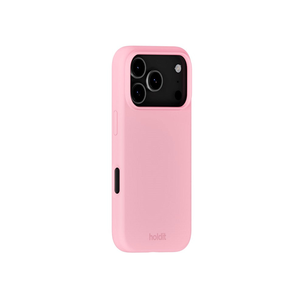 Holdit iPhone 17 Pro Soft Touch Silikon Skal - Pink