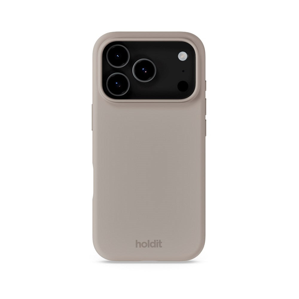 Holdit iPhone 17 Pro Soft Touch Silikon Skal - Taupe