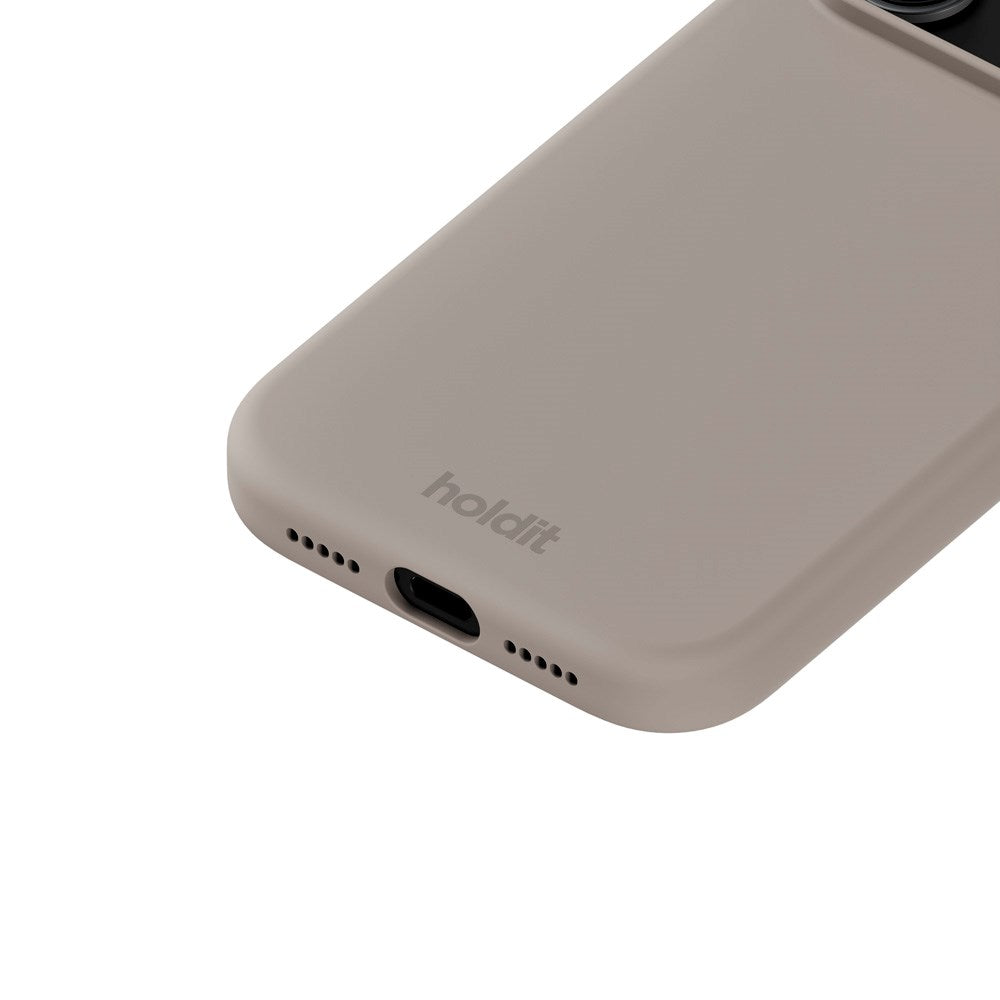Holdit iPhone 17 Pro Soft Touch Silikon Skal - Taupe