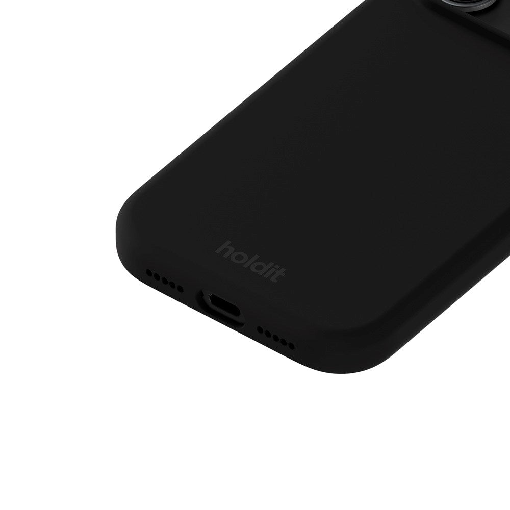 Holdit iPhone 17 Pro Max Soft Touch Silikon Skal - Black