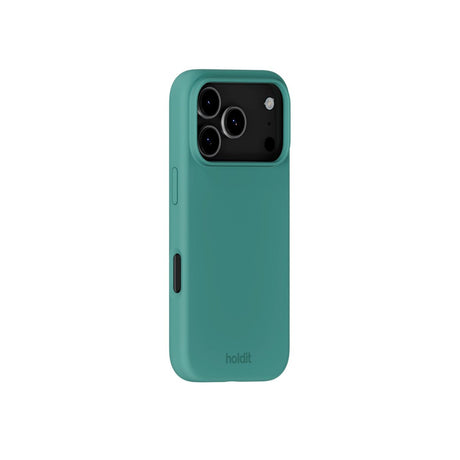 Holdit iPhone 17 Pro Max Soft Touch Silikon Skal - Moss Green