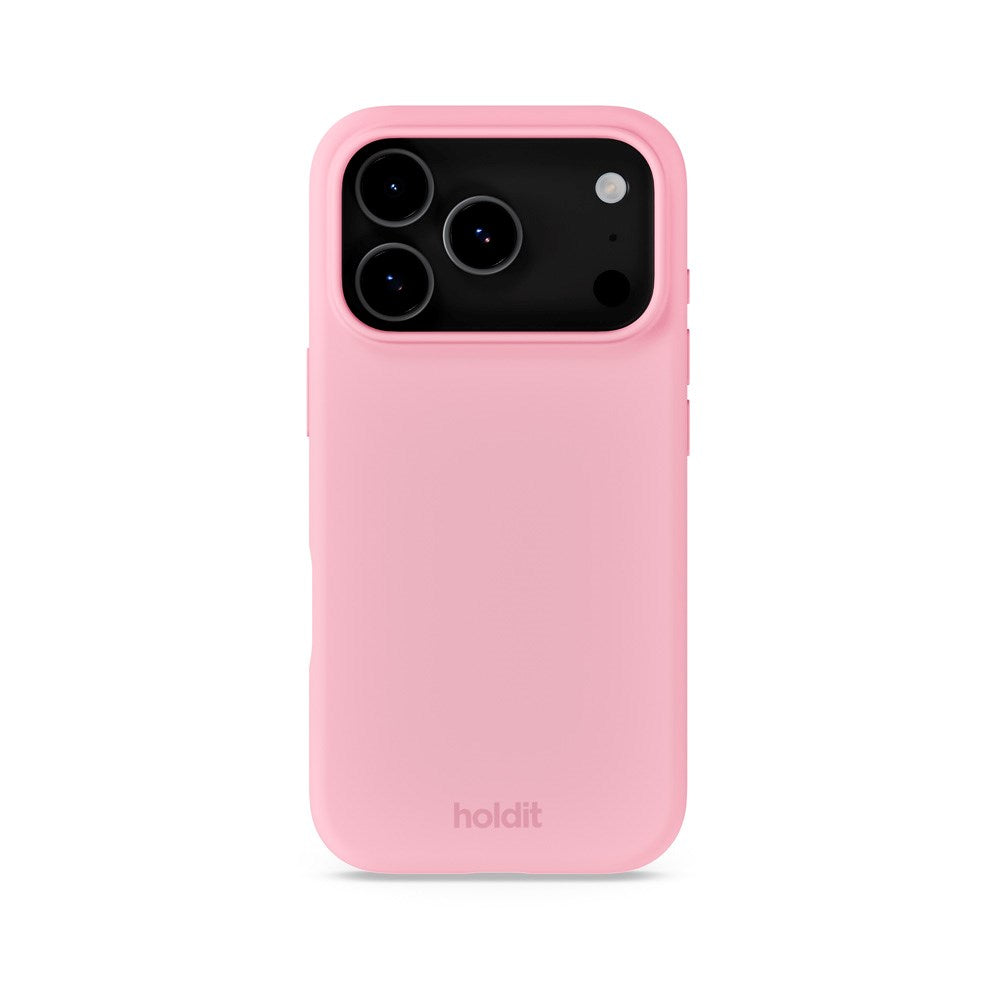 Holdit iPhone 17 Pro Max Soft Touch Silikon Skal - Pink