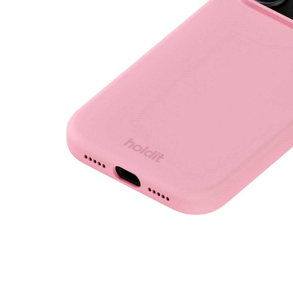 Holdit iPhone 17 Pro Max Soft Touch Silikon Skal - Pink