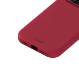 Holdit iPhone 17 Pro Max Soft Touch Silikon Skal - Red Velvet