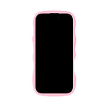 Holdit iPhone 17 Wavy Skal - Pink / Transparent