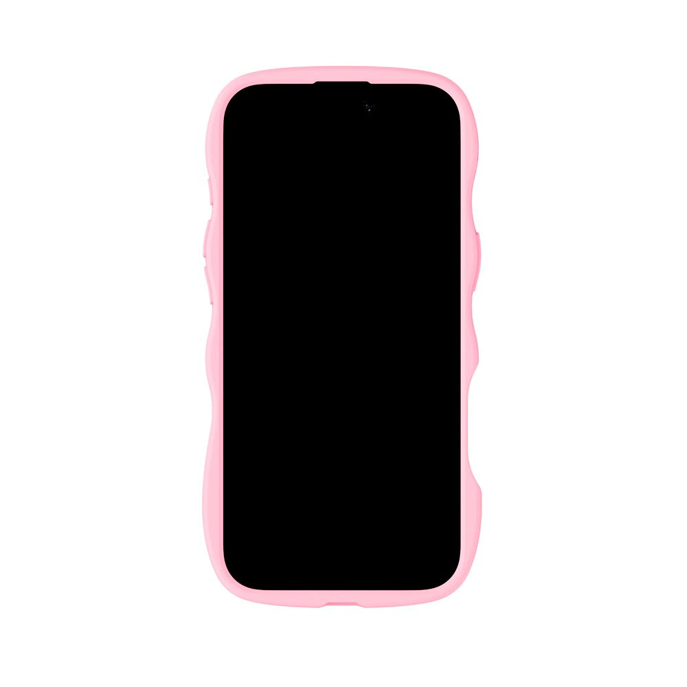 Holdit iPhone Air Wavy Skal - Pink / Transparent