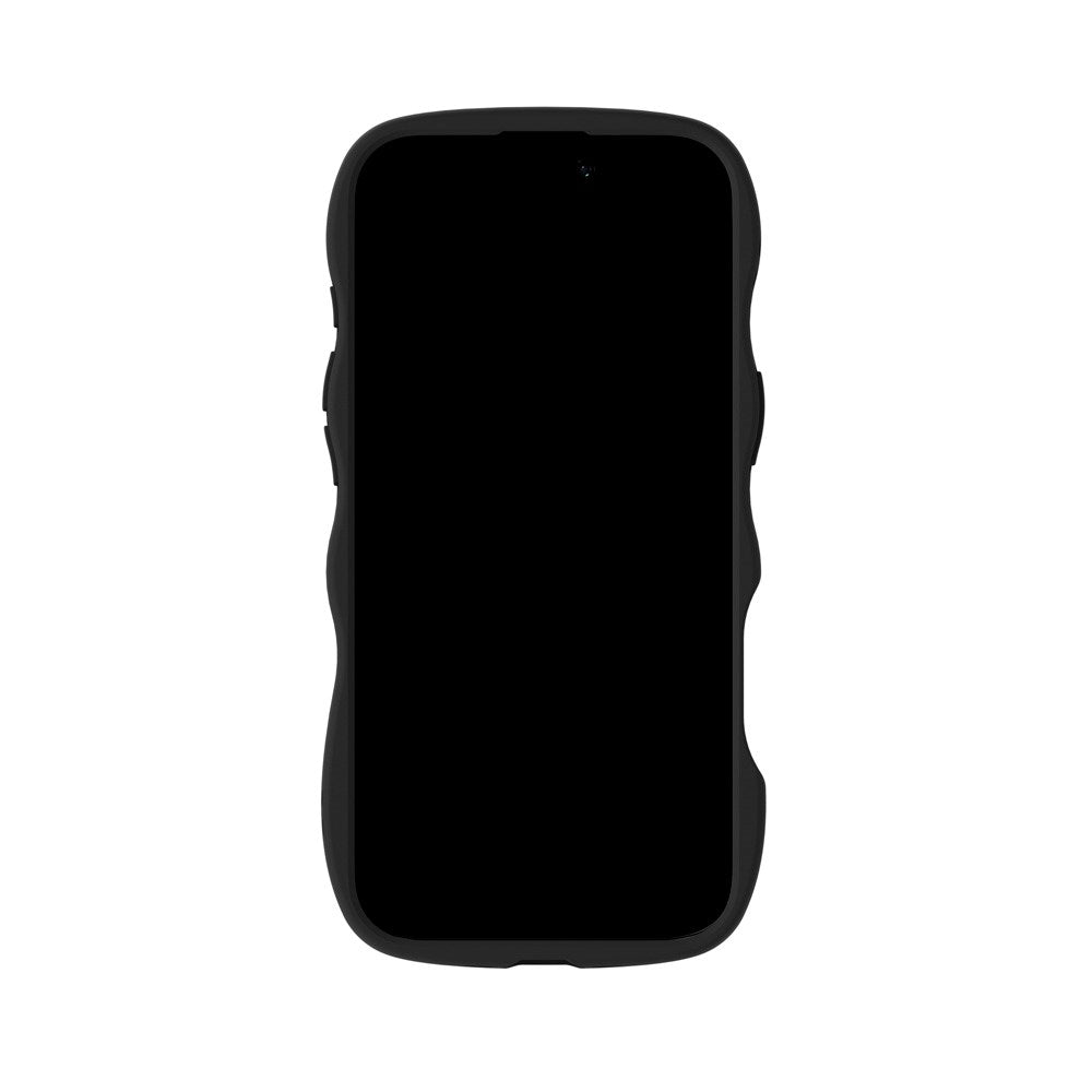 Holdit iPhone Air Wavy Skal - Black / Transparent