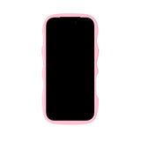 Holdit iPhone 17 Pro Max Wavy Skal - Pink / Transparent