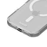 Holdit iPhone 17 Pro MagSafe Case - Transparent / White