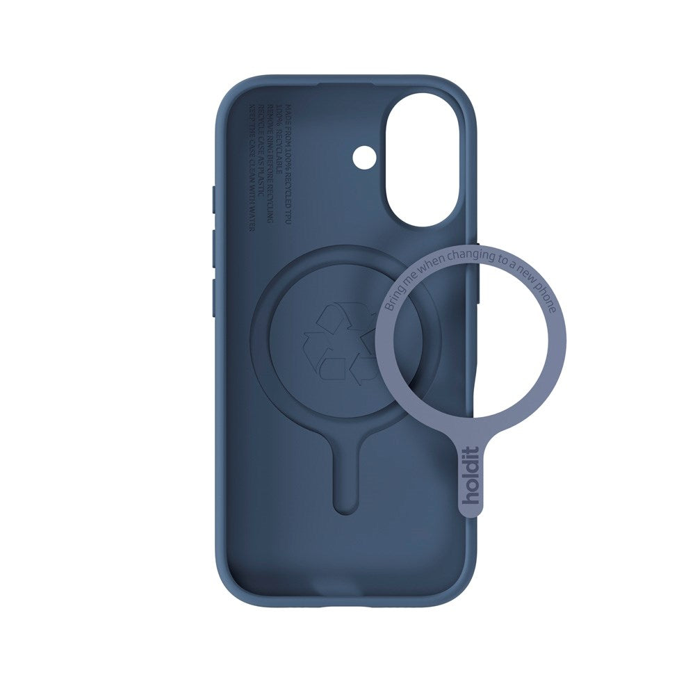 Holdit iPhone 17 Soft MagSafe Case - Pacific Blue
