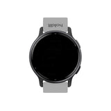 Universal Holdit Silikon Klockarmband med Metallspänne (20mm) - Grå