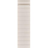 Apple Watch (38/40/SE/41/42mm) Holdit Silicone Magnet Klockarmband - Ljusbeige / Beige