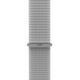 Apple Watch (42/44/SE/45/46/49mm) Holdit Nylon Klockarmband med Kardborreknäppning - Grå