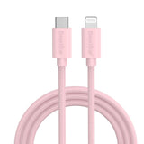 Smartline (3A/27W) USB-C till Lightning Braidy Kabel 2m - Rosa