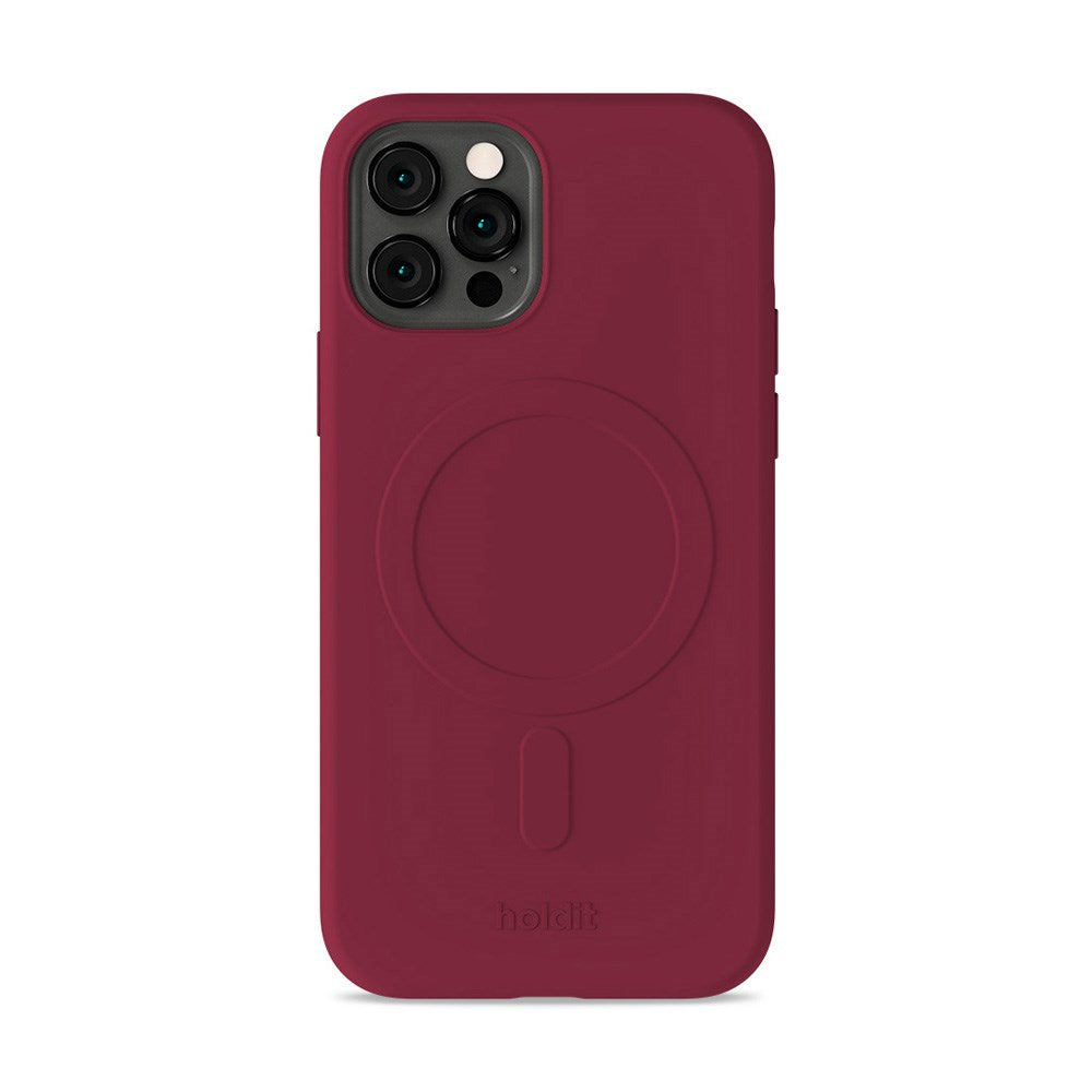 Holdit iPhone 12 / 12 Pro Soft MagSafe Case - Red Velvet
