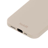 Holdit iPhone 16e Soft Touch Silikon Skal - Light Beige