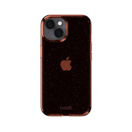Holdit iPhone 16e / 15 / 14 / 13 Glitter Skal - Amber