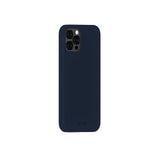 Holdit iPhone 12 / 12 Pro Soft Touch Silikon Skal - Midnight Blue