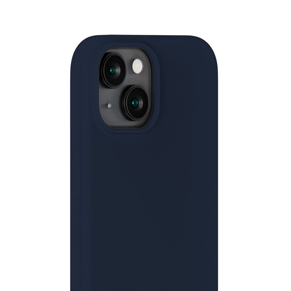 Holdit iPhone 14 / 13 Soft Touch Silikon Skal - Midnight Blue