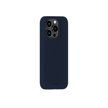 Holdit iPhone 15 Pro Soft Touch Silikon Skal - Midnight Blue