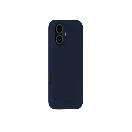 Holdit iPhone 16 Soft Touch Silikon Skal - Midnight Blue