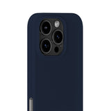 Holdit iPhone 16 Pro Soft Touch Silikon Skal - Midnight Blue