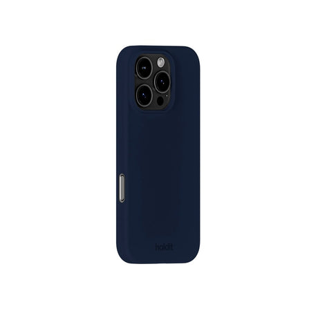Holdit iPhone 16 Pro Max Soft Touch Silikon Skal - Midnight Blue