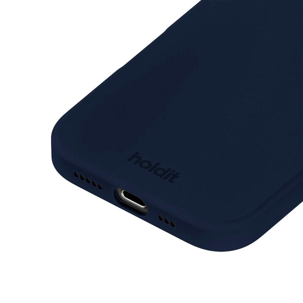 Holdit iPhone 16 Pro Max Soft Touch Silikon Skal - Midnight Blue