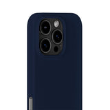 Holdit iPhone 16 Pro Max Soft Touch Silikon Skal - Midnight Blue