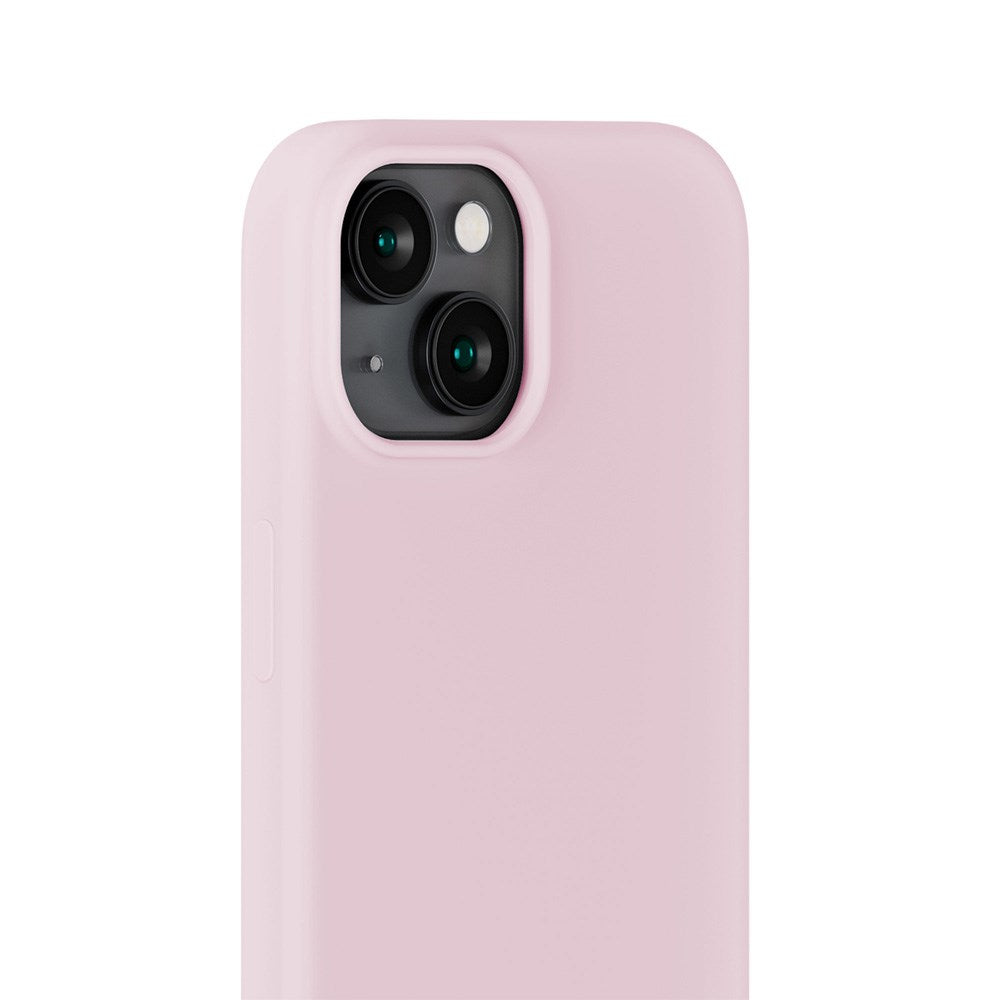 Holdit iPhone 14 / 13 Soft Touch Silikon Skal - Pale Pink