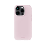 Holdit iPhone 15 Pro Soft Touch Silikon Skal - Pale Pink