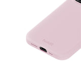 Holdit iPhone 15 Pro Soft Touch Silikon Skal - Pale Pink