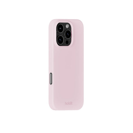 Holdit iPhone 16 Pro Max Soft Touch Silikon Skal - Pale Pink
