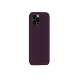 Holdit iPhone 12 / 12 Pro Soft Touch Silikon Skal - Deep Plum