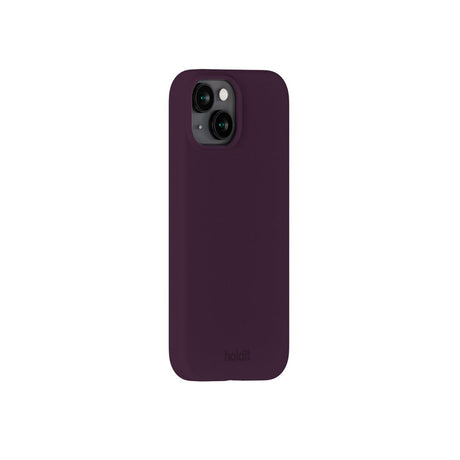 Holdit iPhone 14 / 13 Soft Touch Silikon Skal - Deep Plum