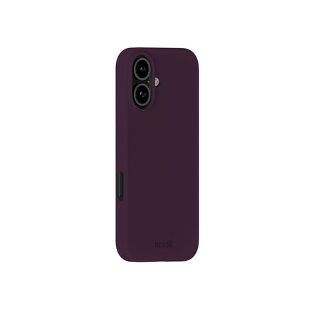 Holdit iPhone 16 Soft Touch Silikon Skal - Deep Plum