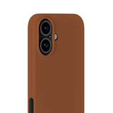 Holdit iPhone 16 Soft Touch Silikon Skal - Almond Brown