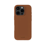Holdit iPhone 16 Pro Soft Touch Silikon Skal - Almond Brown