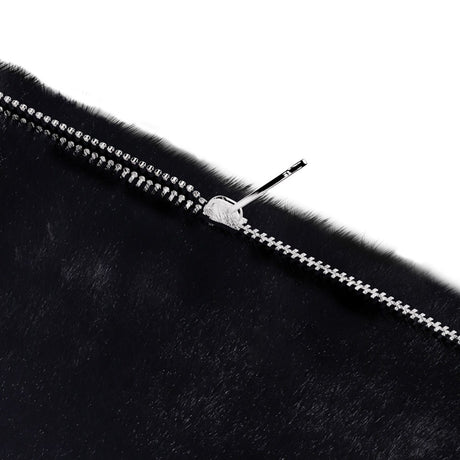 Holdit Fuskpäls Sleeve för MacBook / Laptop 14" (34,2 x 24,2 cm) - Svart