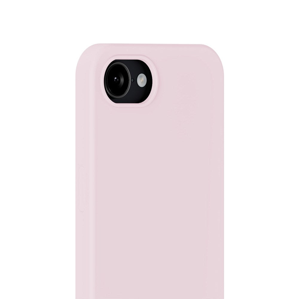 Holdit iPhone 16e Soft Touch Silikon Skal - Pale Pink