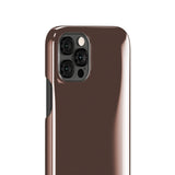 Holdit iPhone 12 / 12 Pro Puffy Case - Chocolate