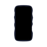 Holdit iPhone 16 Wavy Skal - Midnight Blue / Transparent