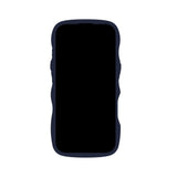 Holdit iPhone 16 Pro Wavy Skal - Midnight Blue / Transparent