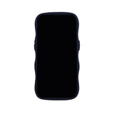 Holdit iPhone 12 / 12 Pro Wavy Skal - Midnight Blue / Transparent