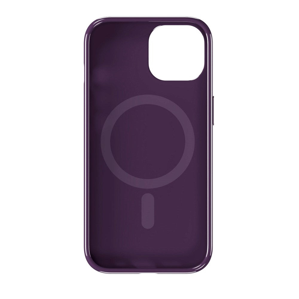 Holdit iPhone 16e / 15 / 14 / 13 Mono Case - MagSafe Kompatibel - Deep Plum / Pink