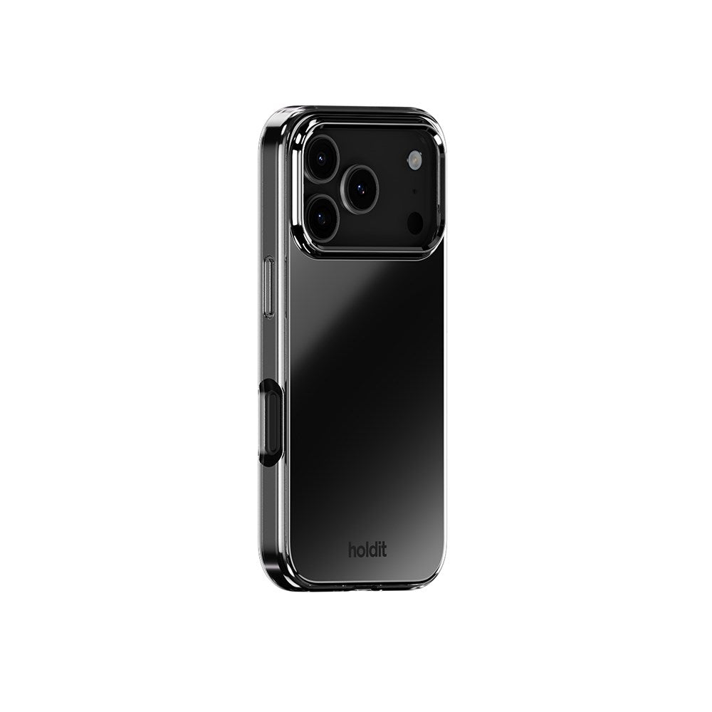 Holdit iPhone 17 Pro Mirror Skal - MagSafe Kompatibel - Svart
