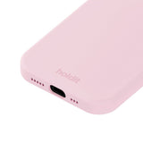 Holdit iPhone 17 Soft Touch Silikon Skal - Pale Pink