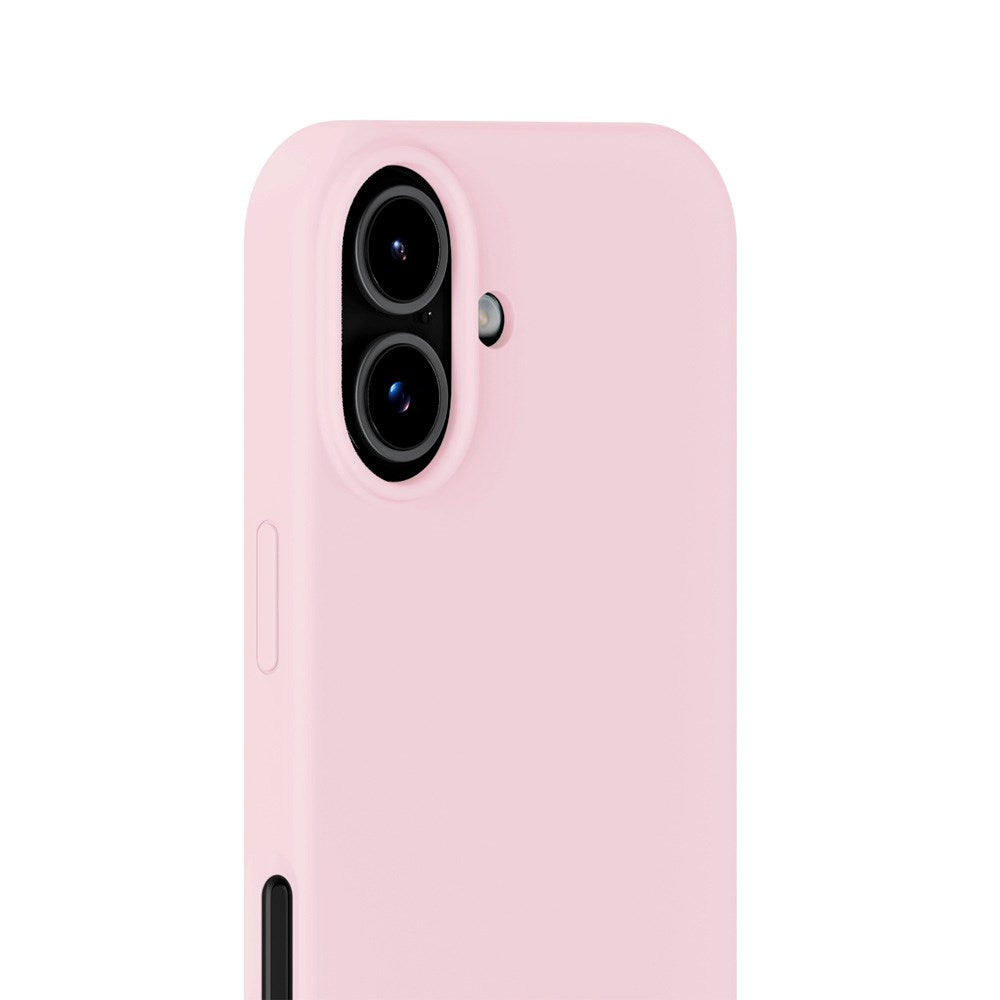 Holdit iPhone 17 Soft Touch Silikon Skal - Pale Pink