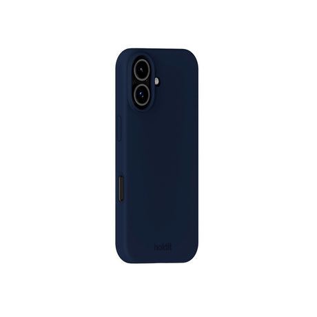 Holdit iPhone 17 Soft Touch Silikon Skal - Midnight Blue
