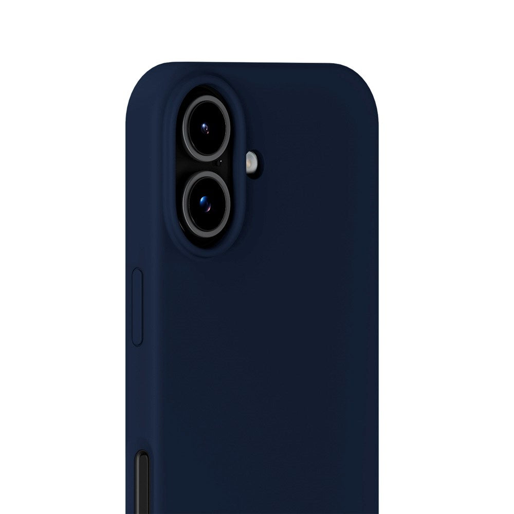 Holdit iPhone 17 Soft Touch Silikon Skal - Midnight Blue